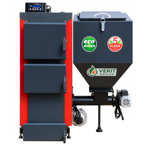 Kocioł piec kotły Pleszew Verit z podajnikiem na ekogroszek groszek producent 15kW atest 5 klasa ekoprojekt (1).png